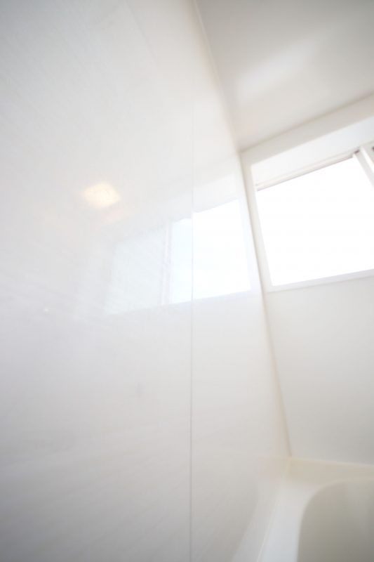 WEB内覧会浴室の壁は真白